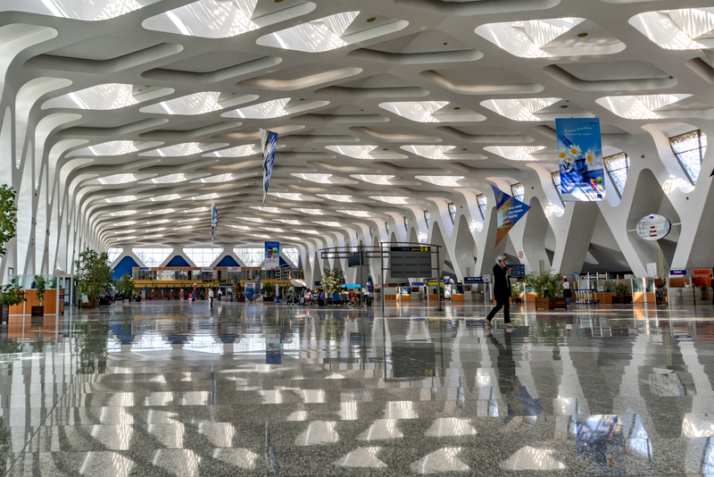 Marrakesh Airport has two passenger terminals.